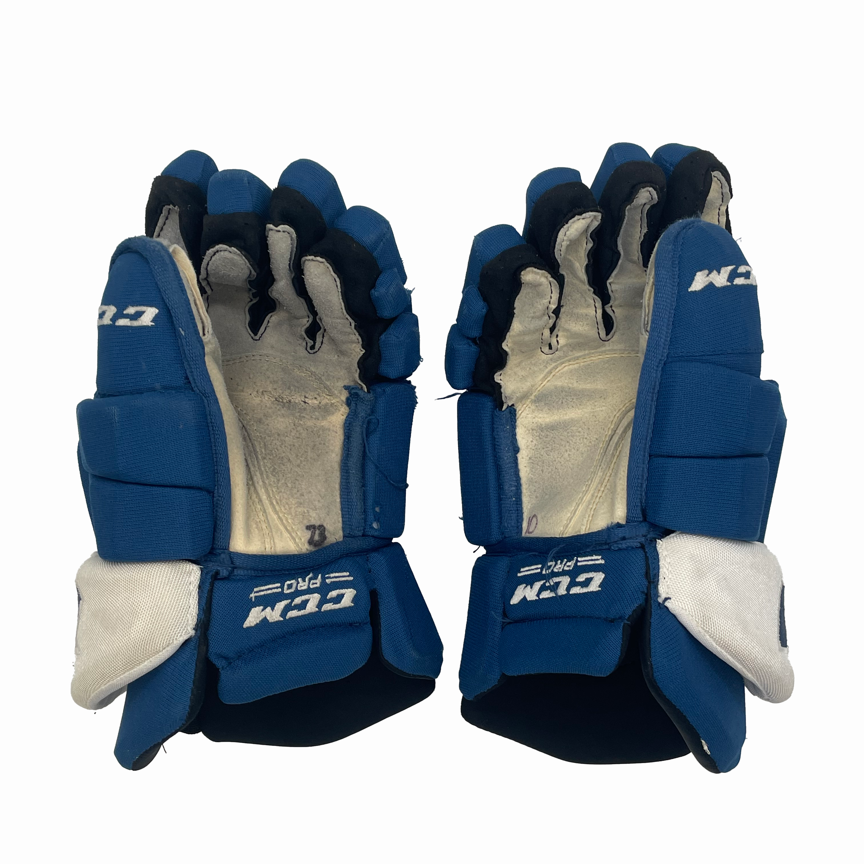 CCM HGTKPP - Gant d'occasion NHL Pro Stock - Avalanche du Colorado (bleu)